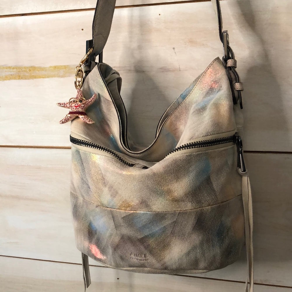 Aimee Kestenberg Shimmer bucket tote